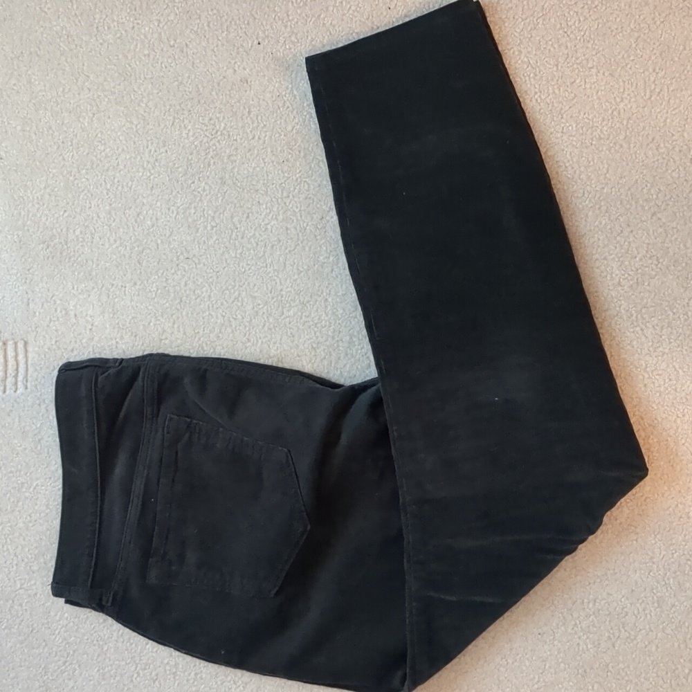 Old Navy gray corduroy skinny leg pant